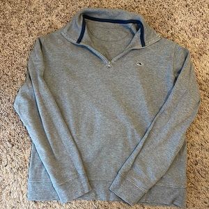 Vineyard Vines Grey Quarter Zip